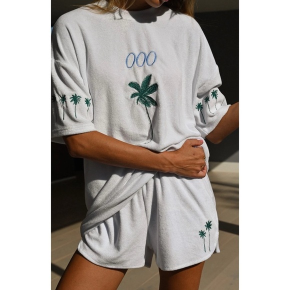 Yllw The Label Out Of Office Terry Shorts Small - Picture 1 of 6